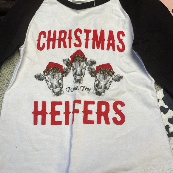 Toddler cow print outfit bundle size SX - Picture 2 of 9